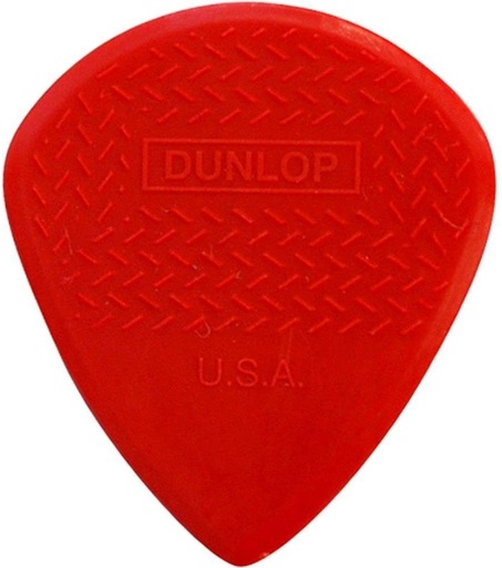 [471R3N] Plectre Dunlop Max-Grip Jazz III Rouge