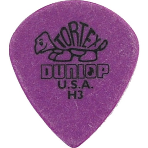 [472RH3] Plectre Dunlop Tortex Jazz III 1.14mm