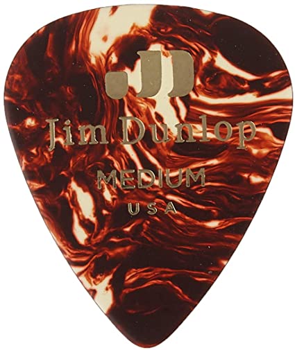 [483R05MD] Plectre Dunlop USA Celluloïd Shell Moyen