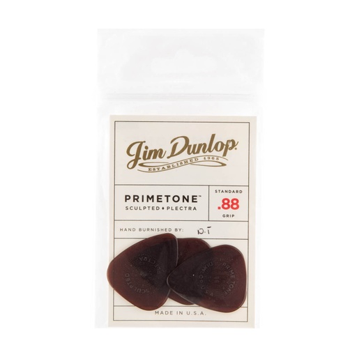 [510P.88] Plectres Dunlop Paquet de 3 Primetone 0.88mm