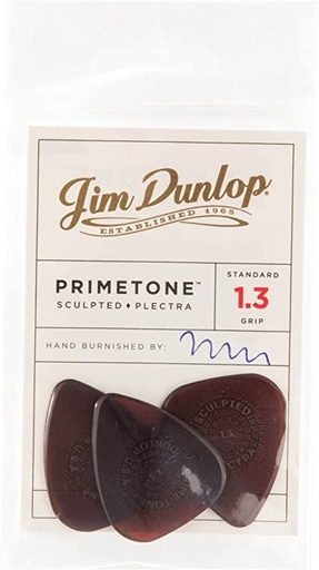 [510P1.3] Plectres Dunlop Paquet de 3 Primetone 1.3mm