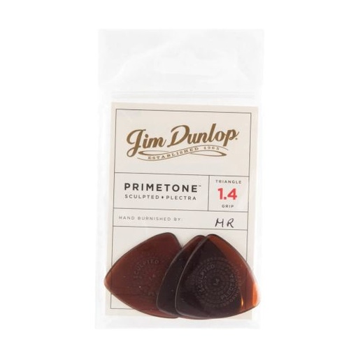 [512P1.4] Plectres Dunlop Paquet de 3 Primetone Triangle 1.4mm