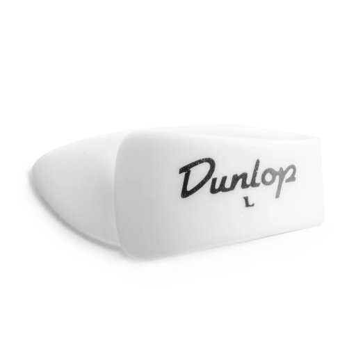 [JP9003R] Plectre à Pouce Dunlop Plastic Thumbpicks White Large