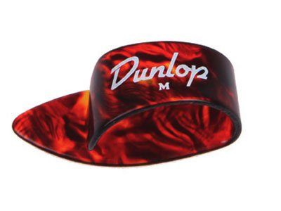 [JP9022R] Plectre à Pouce Dunlop Plastic Thumbpicks Shell Moyen