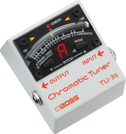 [TU-3S] Pédale Boss Chromatic Tuner Mini TU-3S