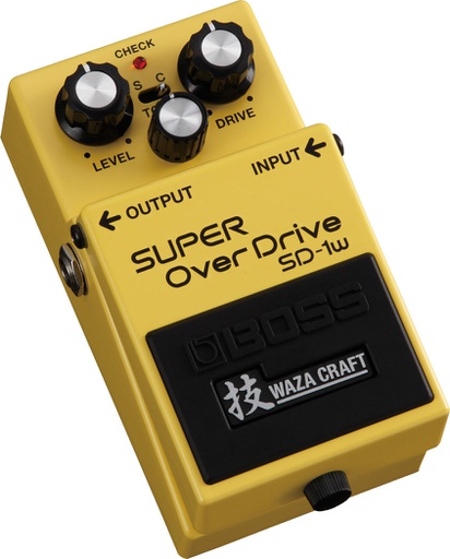 [SD-1W] Pédale Boss Super Overdrive Waza Craft SD-1W