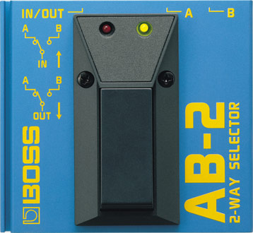 [AB-2] Pédale Boss Sélecteur 2 voies AB-2