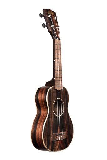 [KA-EBY-C] Ukulélé Concert Kala Stripped Ebony