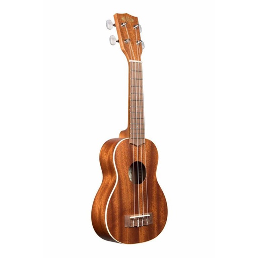 [KA-S] Ukulélé Soprano Kala Satin Mahogany Reliure Crème