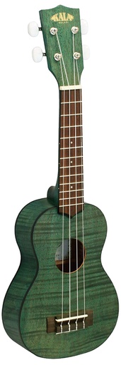 [KA-SEMG] Ukulélé Soprano Kala Exotic Mahogany Vert