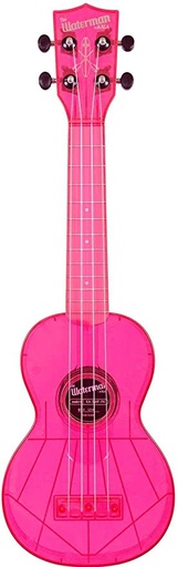 [KA-SWF-PK] Ukulélé Soprano Kala Waterman Rose Translucide (DISCONTINUÉE)