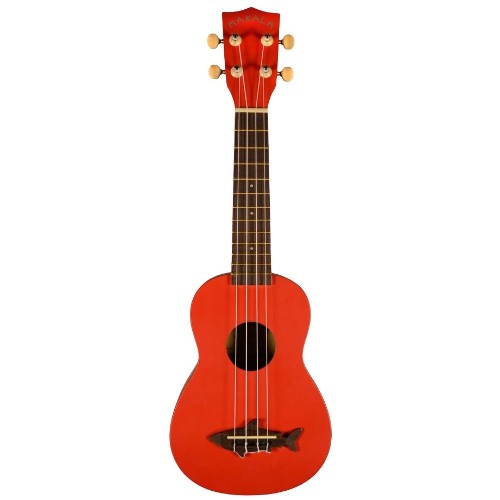 [MK-SS-RED] Ukulélé Soprano Makala Shark Rouge