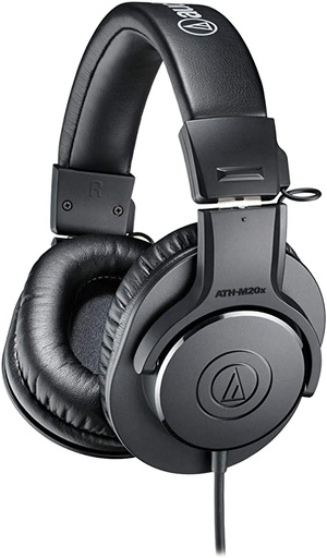 [ATH-M20x] Casque D'Écoute Audio-Technica M-Series ATH-M20x Noir