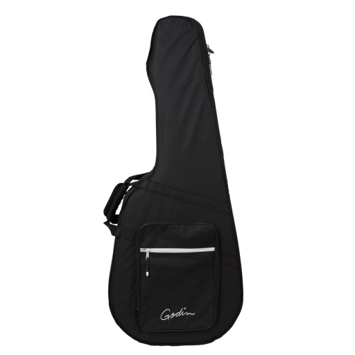 [047901] Étui Guitare Acoustique Folk / Concert Hall Godin Tric Deluxe avec Logo