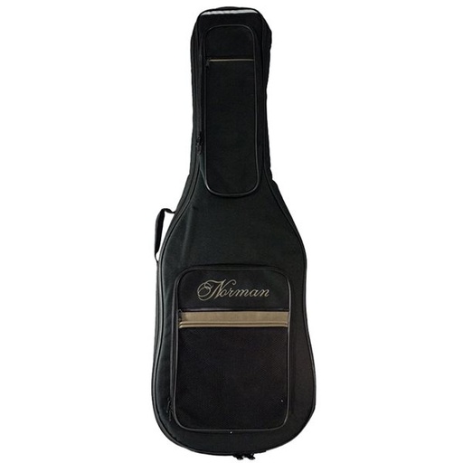 [030330] Étui Guitare Acoustique Dreadnought Norman Souple Renforcé avec Logo