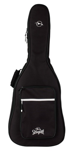[051144] Étui Guitare Acoustique Dreadnought / Mini-Jumbo Seagull Souple Renforcé avec Logo