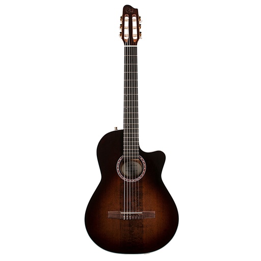 [051229] Godin 051229 Nylon Series Arena Pro Cutaway EQ Bourbon Burst Classical Guitar