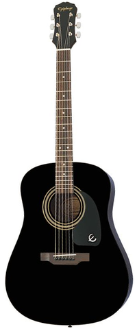 [DR100EBCH] Epiphone DR-100 Ebony Guitare Acoustique
