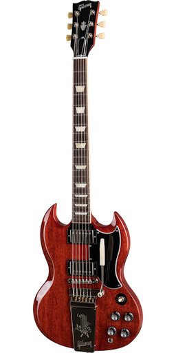 [SG6100VCNM] Gibson SG Standard '61 Maestro Vibrola Vintage Cherry Guitare Électrique