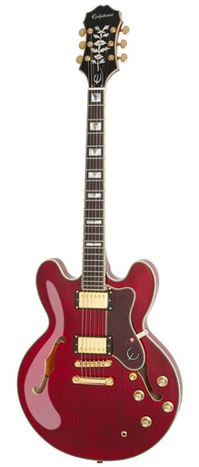 [SHERPROWRGH] Epiphone Sheraton-II PRO Wine Red Guitare Électrique