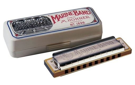 [1896BX-E] Harmonica Hohner Marine Band E / Mi Majeur
