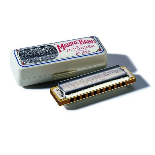 [1896BX-G] Harmonica Hohner Marine Band G / Sol Majeur