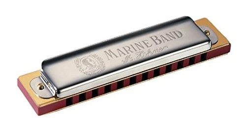 [364-C] Harmonica Hohner Marine Band 12 trous C / Do Majeur