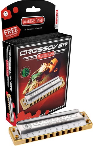 [M2009BX-C] Harmonica Hohner Marine Band Crossover C / Do Majeur