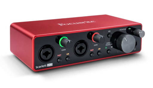Interface Audio Focusrite Scarlett 2i2 3rd Gen