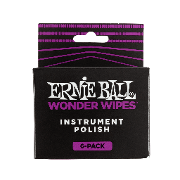[P04278] Lingettes Poli à Guitare Ernie Ball Wonder Wipes