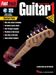 [HL00695434] Méthode de guitare Hal Leonard FastTrack 1