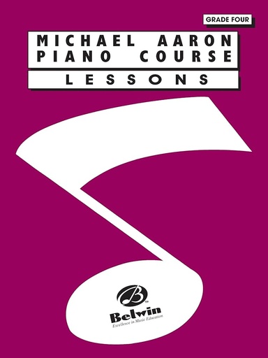 [7H11004A] Michael Aaron Méthode de Piano - Cours Élémentaire - Quatrième Volume