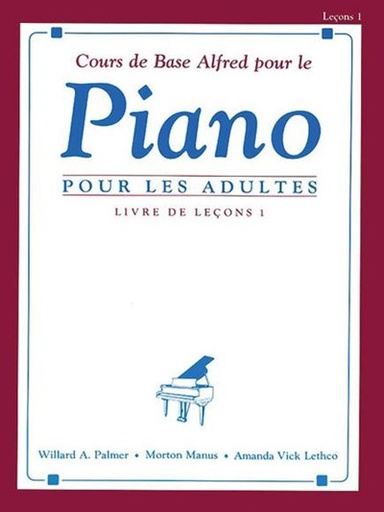 [2237] Méthode de Piano Alfred Adultes 1