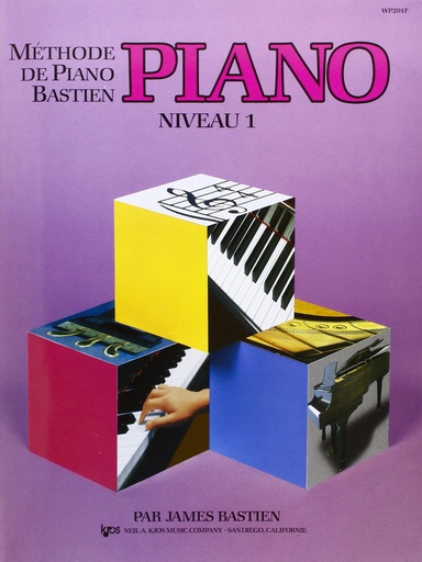 Méthode de Piano Bastien Niveau 1