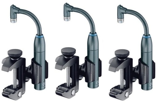 [BETA98AMP C-3PK] 3 Microphones pour Toms Shure BETA98AMP/C-3PK