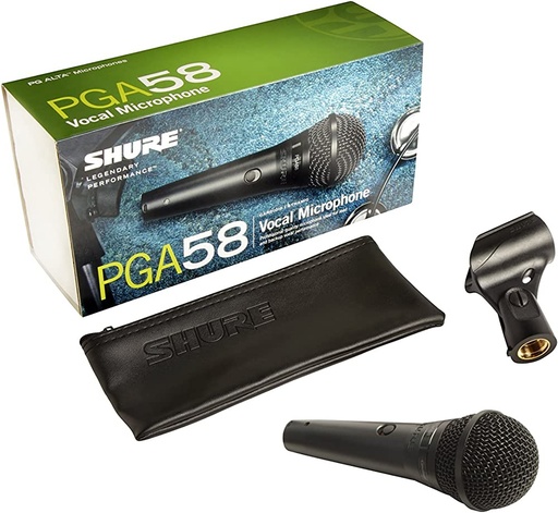 [PGA58-LC] Microphone Voix Shure PGA58-LC