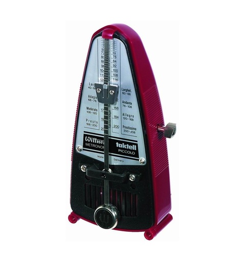 [836] Métronome à Pendule Wittner Tacktell-Picolo Noir