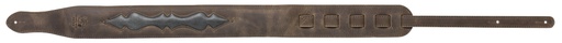 [GT-2231A] Courroie Guitare Steph Rusty Rat GT-2231 Ash