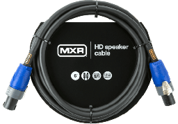 [DCSKHD6] Câble Haut-Parleur HD MXR 6 Pieds Noir