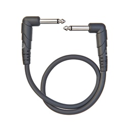 [PW-CGTPRA-03] Câble Pédale D'Addario Classic Series 3 Pieds avec Angle Droit Noir
