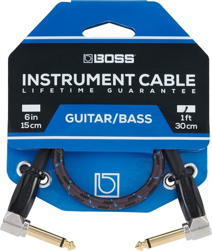 [BIC-1AA] Câble Pédale Boss 1 Pied Noir