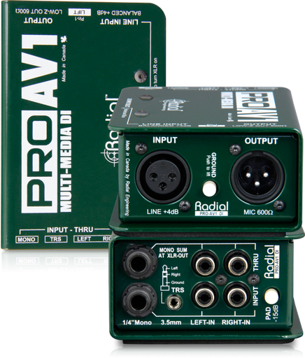 [ProAV1] Direct Box Passive Radial ProAV1