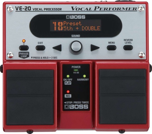 Pédale Voix Boss Vocal Processor VE-20