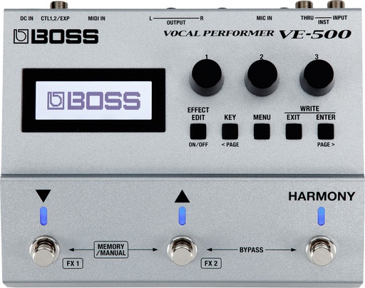 [VE-500] Pédale Voix Boss Vocal Performer VE-500
