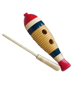 [MP-FGS] Guiro Mano Percussion Poisson
