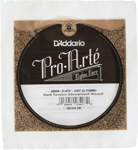 [J4504] 4e Corde Guitare Classique D'Addario Pro Arte Tension Normale
