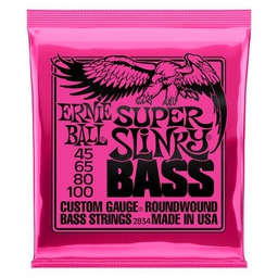 [2834EB] Cordes Basse Électrique Ernie Ball Super Slinky 45-100