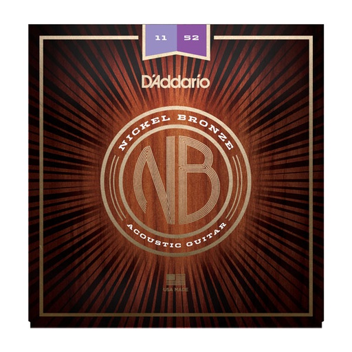 [NB1152] Cordes Guitare Acoustique D'Addario NB 11-52