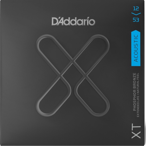 [XTAPB1253] Cordes Guitare Acoustique D'Addario XT 12-53
