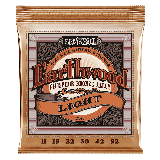 [2148EB] Cordes Guitare Acoustique Ernie Ball Earthwood 11-52